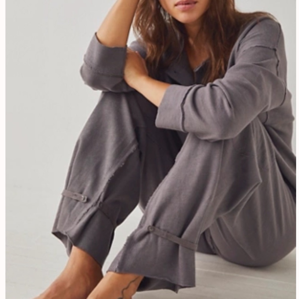 Free People Organic Cotton Lounge Set
